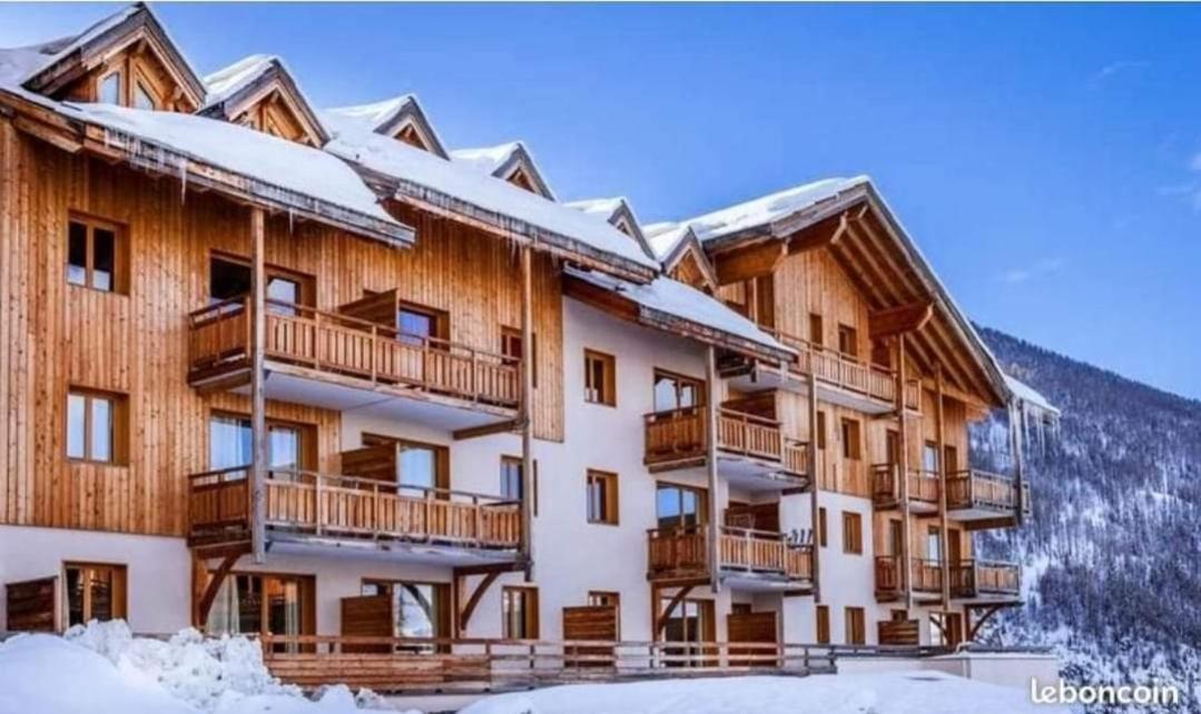 Appartement T2-5 Couchages L'Ecrin Des Orres 1800 Les Orres Bagian luar foto