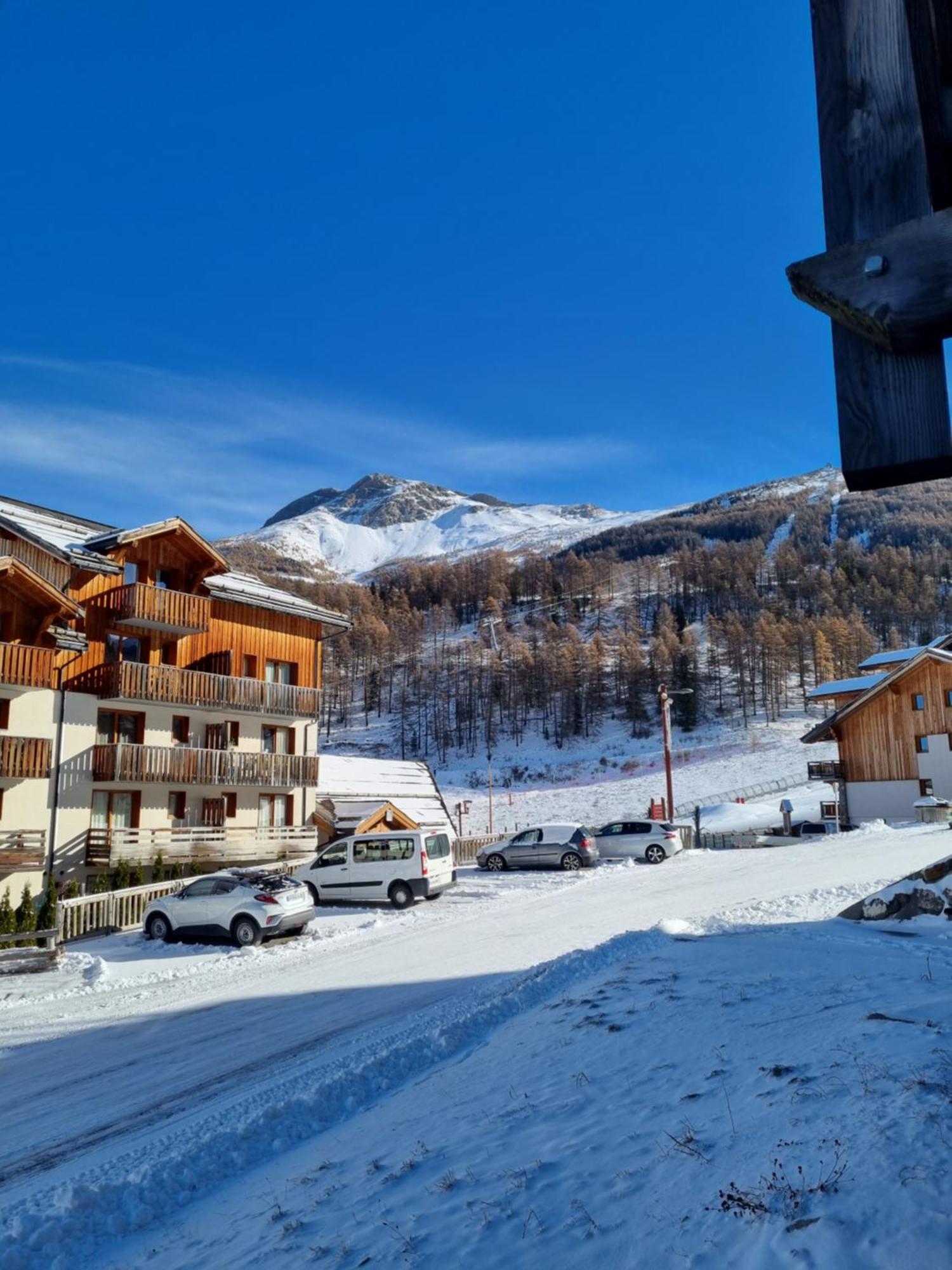 Appartement T2-5 Couchages L'Ecrin Des Orres 1800 Les Orres Bagian luar foto