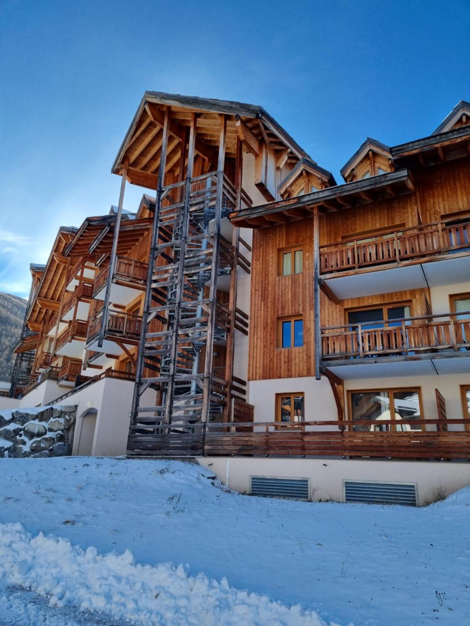 Appartement T2-5 Couchages L'Ecrin Des Orres 1800 Les Orres Bagian luar foto