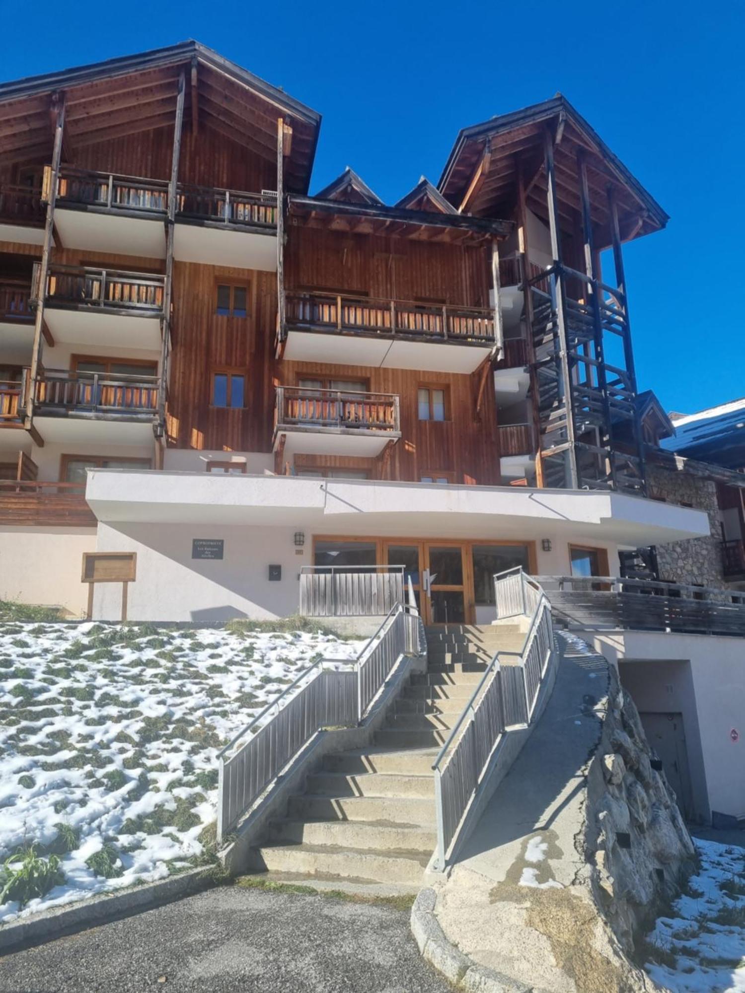 Appartement T2-5 Couchages L'Ecrin Des Orres 1800 Les Orres Bagian luar foto
